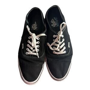 Vans Authentic Black Canvas Sneakers Men’s Size 13